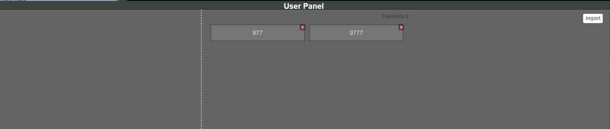 MoarDammit v3.0.0 user menu