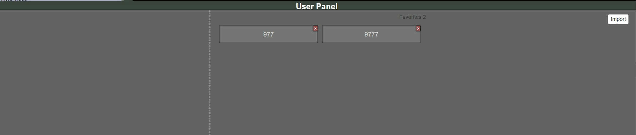 MoarDammit v3.0.0 user menu